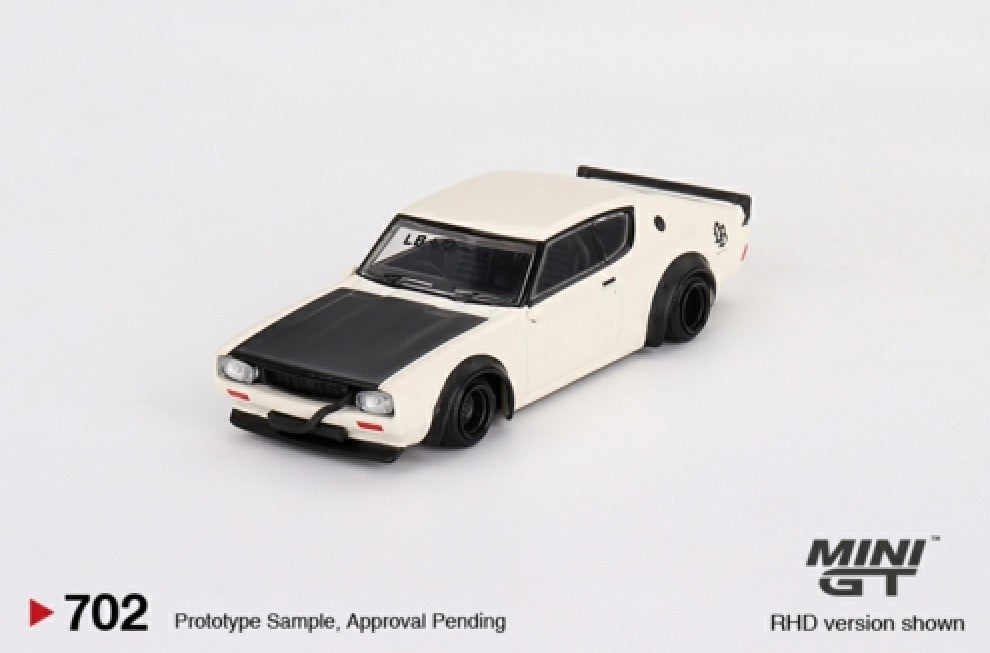 Mini GT 702 Nissan Skyline Kenmeri Liberty Walk (Copy)