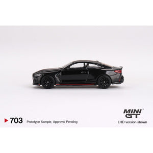 Mini GT 703 BMW M4 CSL Black Sapphire