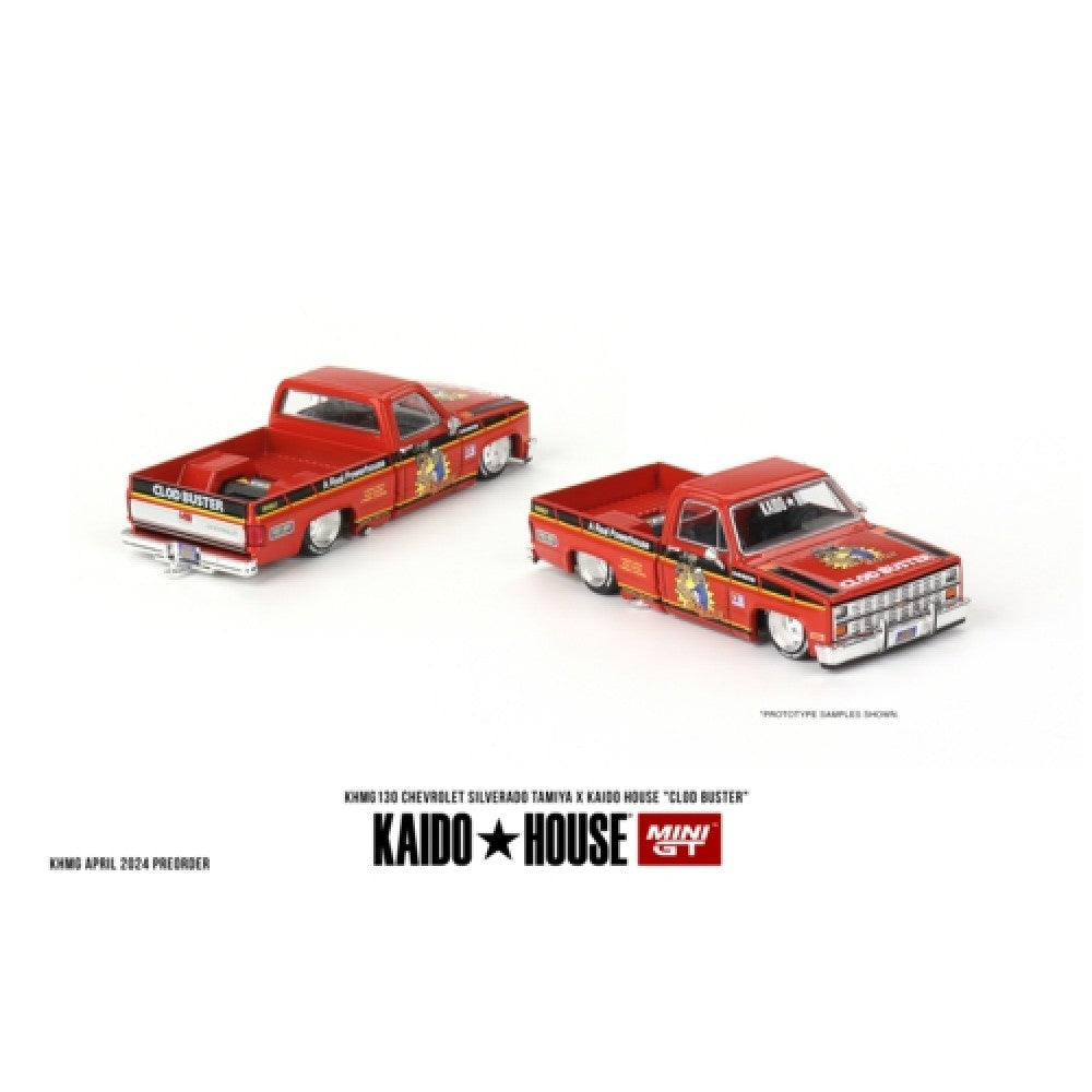 Mini GT Kaido House Chevrolet Silverado Tamiya X Kaido House Clod Buster