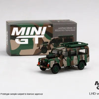 Mini GT 321 Land Rover Defender 110 Military Camouflage