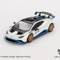 Mini GT 788 Lamborghini Huracan STO Bianco Asopo