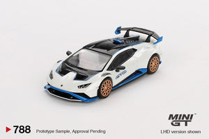 Mini GT 788 Lamborghini Huracan STO Bianco Asopo
