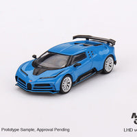 Mini GT 586 Bugatti Centodieci Blu Bugatti