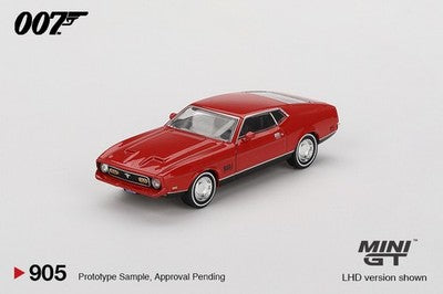 Mini GT 905 James Bond Ford Mustang Mach 1 Diamonds Are Forever