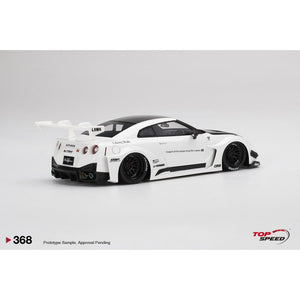 Top Speed 1/18 Nissan Liberty Walk LB Silhouette Works GT 35GT RR Ver.2 White