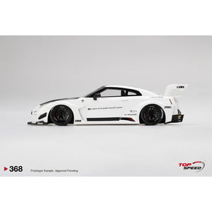 Top Speed 1/18 Nissan Liberty Walk LB Silhouette Works GT 35GT RR Ver.2 White