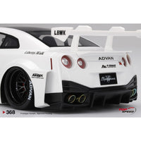 Top Speed 1/18 Nissan Liberty Walk LB Silhouette Works GT 35GT RR Ver.2 White
