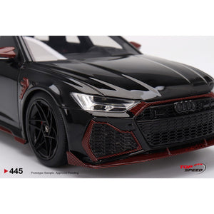 Top Speed 1/18 ABT Audi RS6 Johann ABT Signature Edition Black