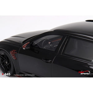 Top Speed 1/18 ABT Audi RS6 Johann ABT Signature Edition Black