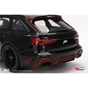 Top Speed 1/18 ABT Audi RS6 Johann ABT Signature Edition Black