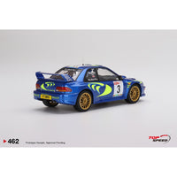 Top Speed 1/18 Subaru Impreza WRC97 1997 Rally San Remo Winner No.3
