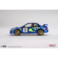 Top Speed 1/18 Subaru Impreza WRC97 1997 Rally San Remo Winner No.3
