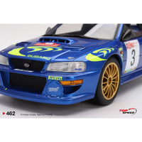 Top Speed 1/18 Subaru Impreza WRC97 1997 Rally San Remo Winner No.3
