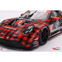 Top Speed 1/18 Porsche 911 GT3 R No.9 GTD Pro Pfaff Motorsports Imsa 2023 Sebring 12 HRS Winner
