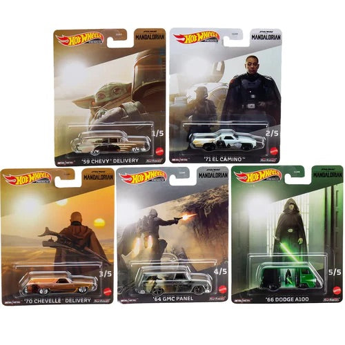 Hot Wheels Star Wars The Mandalorian Set