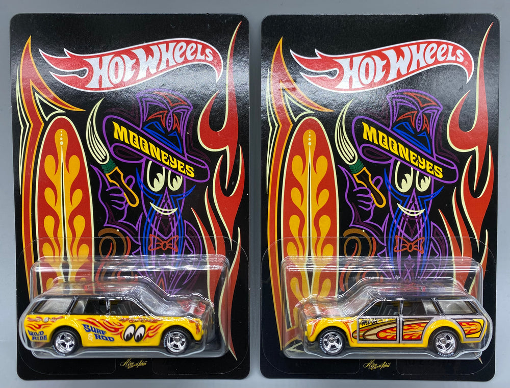 Hot Wheels 2019 Japan Convention Datsun 510 Bluebird Wagon Left & Right Facing Pair