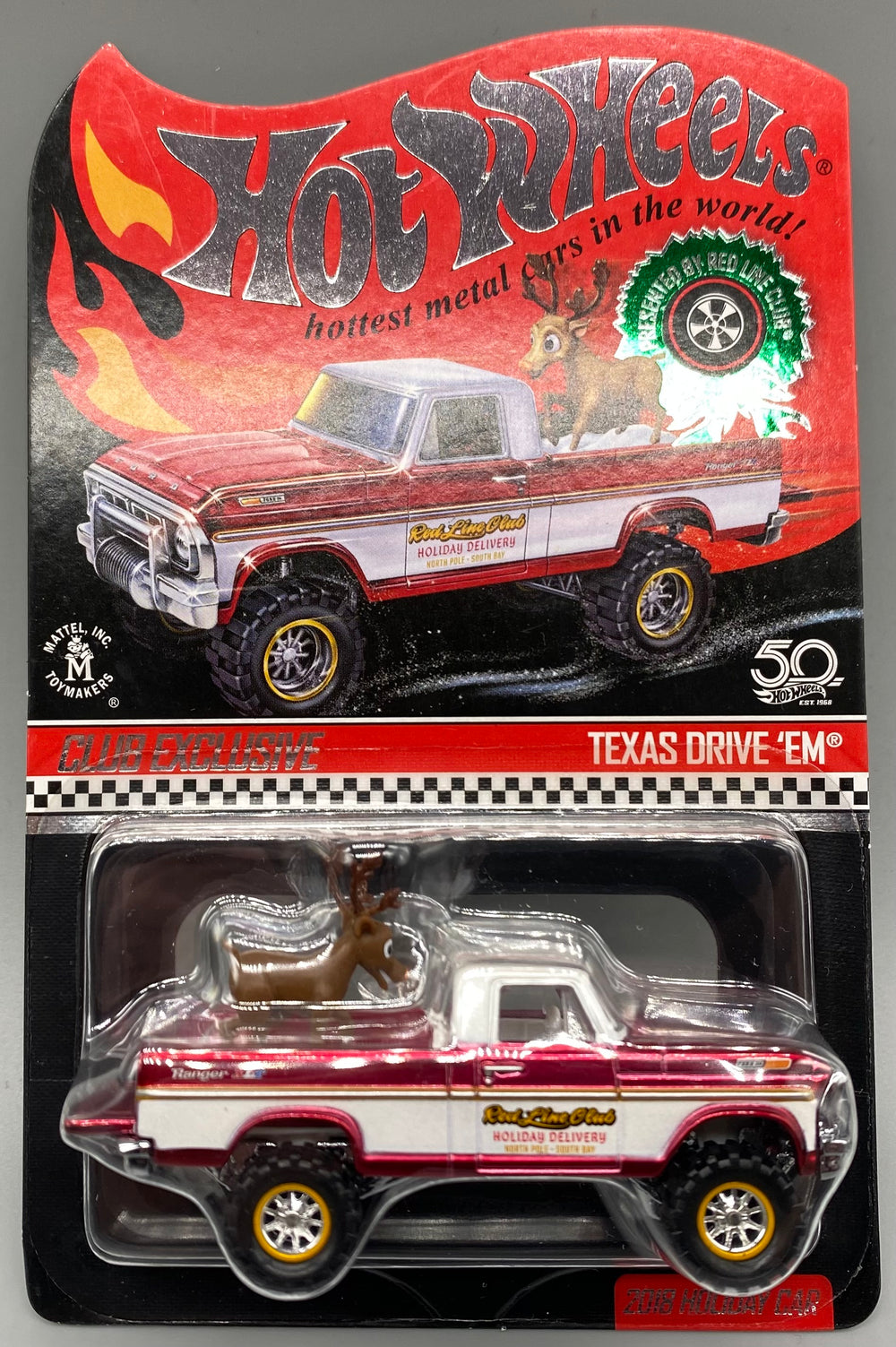 Hot Wheels RLC Club Exclusive Texas Drive 'Em