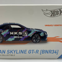Hot Wheels ID HKS Nissan GT-R (BNR34)