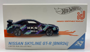 Hot Wheels ID HKS Nissan GT-R (BNR34)