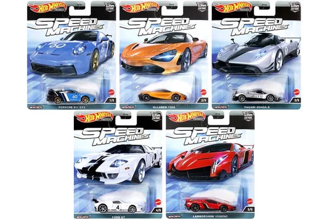 Hot Wheels Car Culture Speed Machines Set