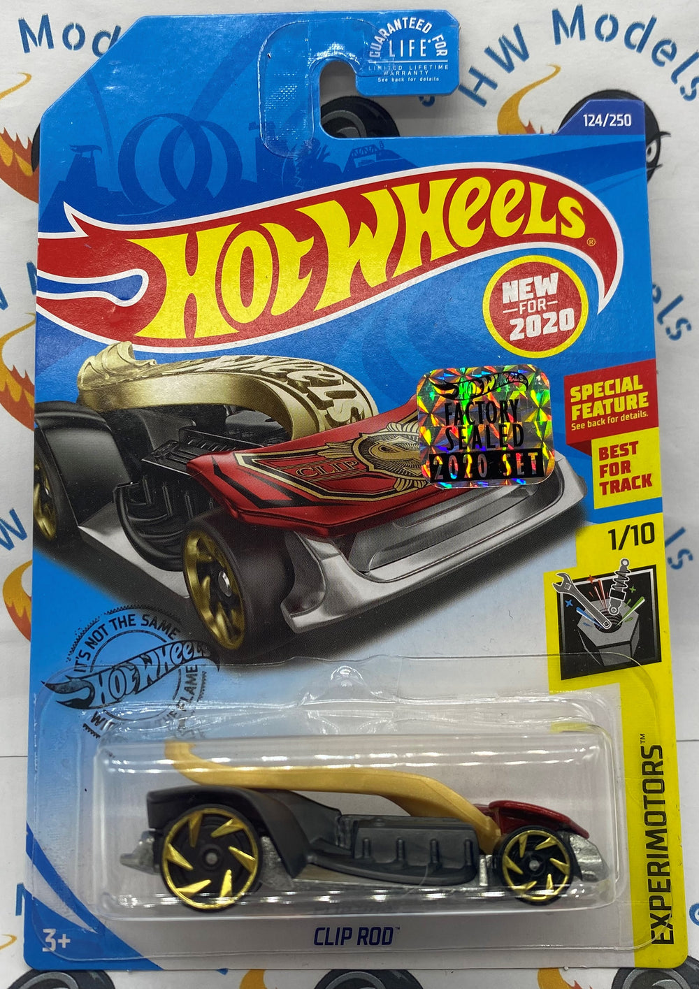 Hot Wheels Clip Rod