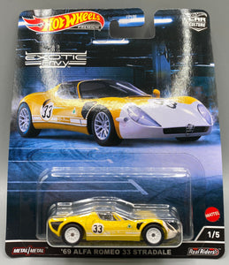 Hot Wheels Exotic Envy 2 '69 Alfa Romeo 33 Stradale