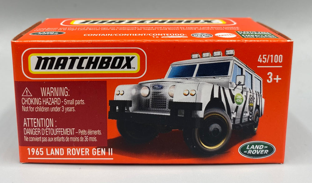Matchbox Powergrab 1965 Land Rover Gen II