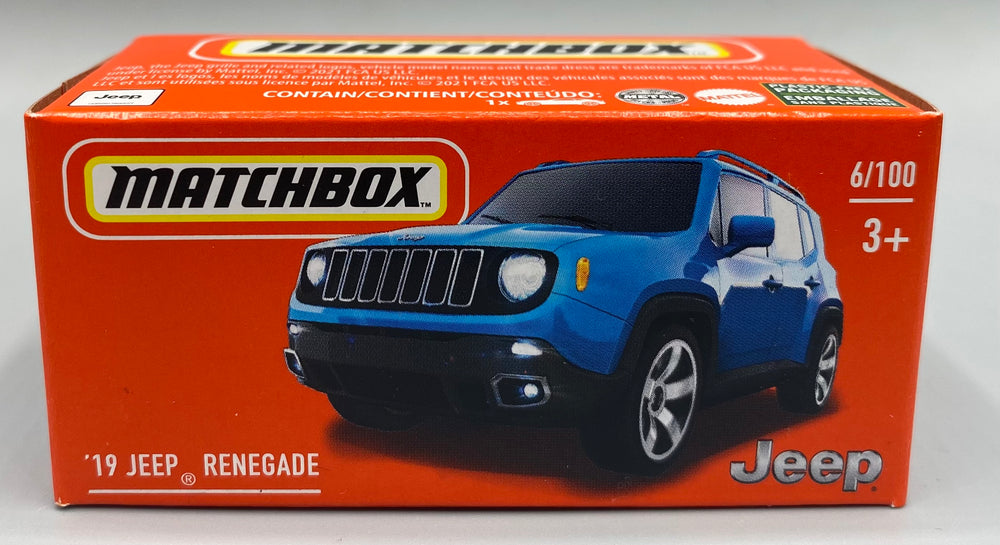 Matchbox Powergrab '19 Jeep Renegade