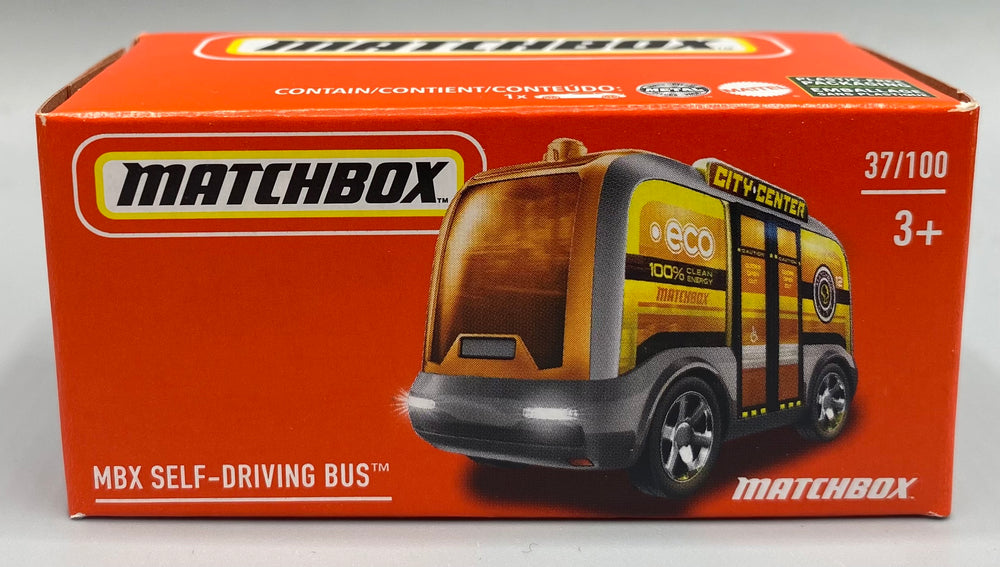 Matchbox Powergrab MBX Self-Driving Bus