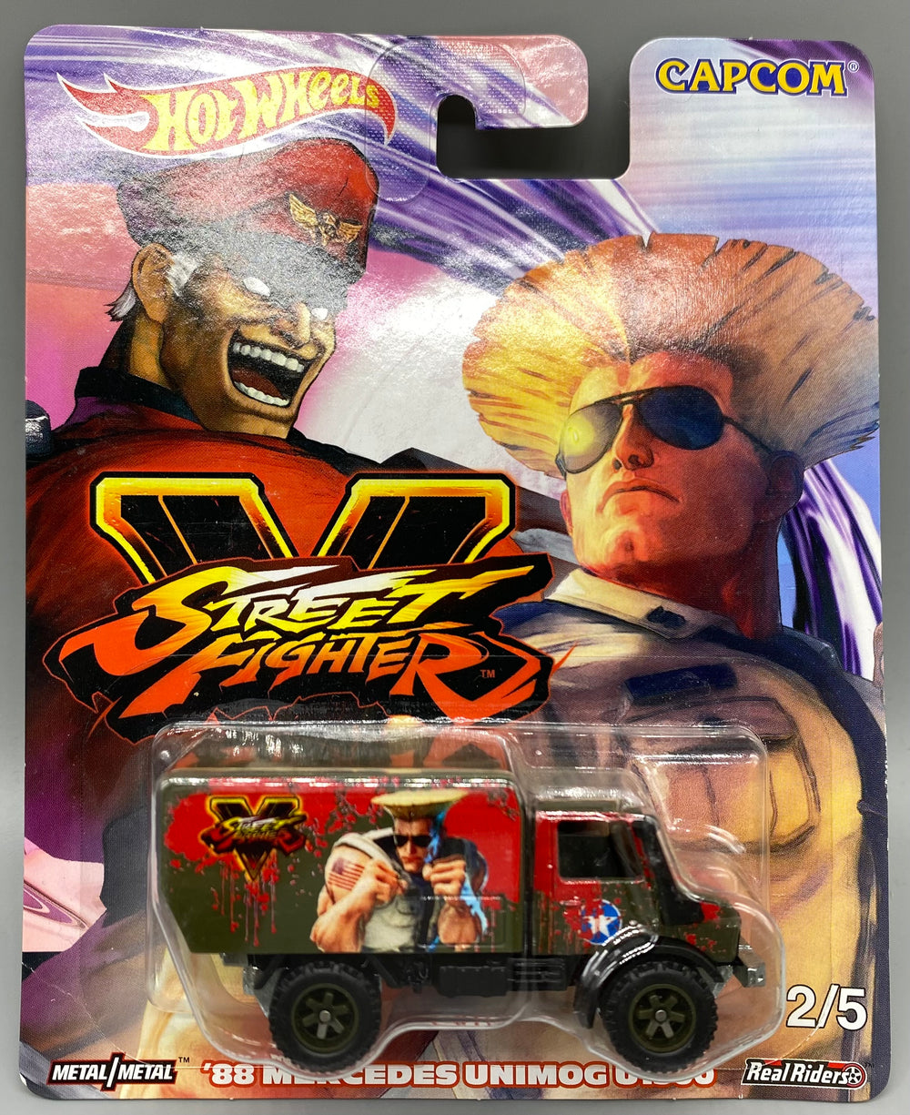 Hot Wheels Street Fighter '88 Mercedes Benz Unimog U1300