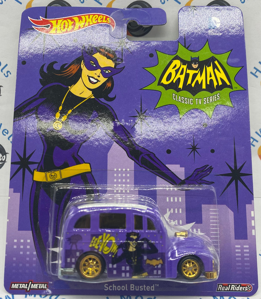 Hot Wheels The Batman School Busted