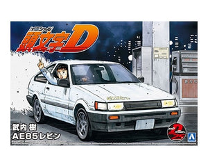 Aoshima Initial D Toyota AE85 1/24 Model Kit