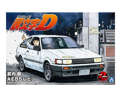 Aoshima Initial D Toyota AE85 1/24 Model Kit