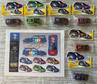 Hot Wheels 2019 Annual Hot Wheels Convention Newsletter 1990 Honda Civic EF Full Set With E Sheet Signed By Chris Strangler
