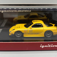 Ignition Model 1:64 Mazda RX-7 (FD3S) RE Amemiya Matte Yellow