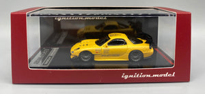 Ignition Model 1:64 Mazda RX-7 (FD3S) RE Amemiya Matte Yellow