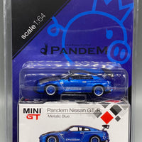 Mini GT 96 Toys R Us Exclusive Pandem Nissan GT-R Metallic Blue