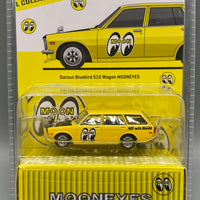 Tarmac Works X Mijo Exclusive Mooneyes Datsun Bluebird 510 Wagon