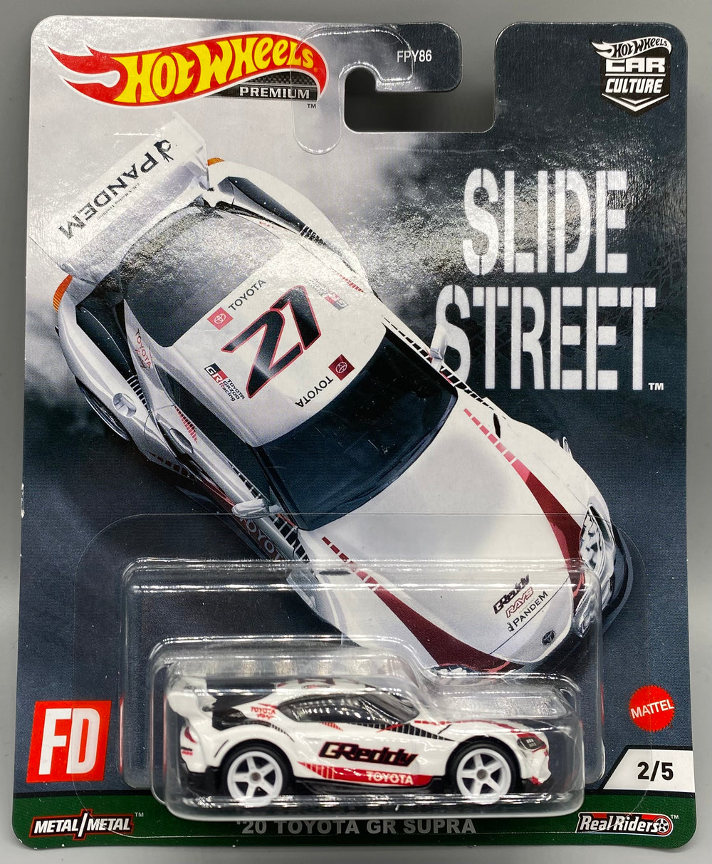 Hot Wheels Slide Street '20 Toyota GR Supra