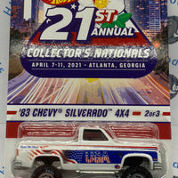 Hot Wheels 21st Collectors Nationals '63 Chevy Silverado 4x4