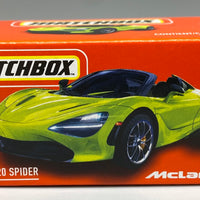 Matchbox Mclaren 720 Spider Power Grab
