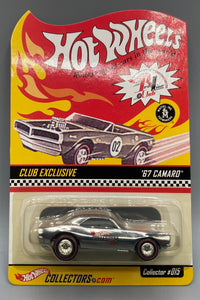 Hot Wheels RLC Club Exclusive '67 Camaro Set 3 Stripe Variations