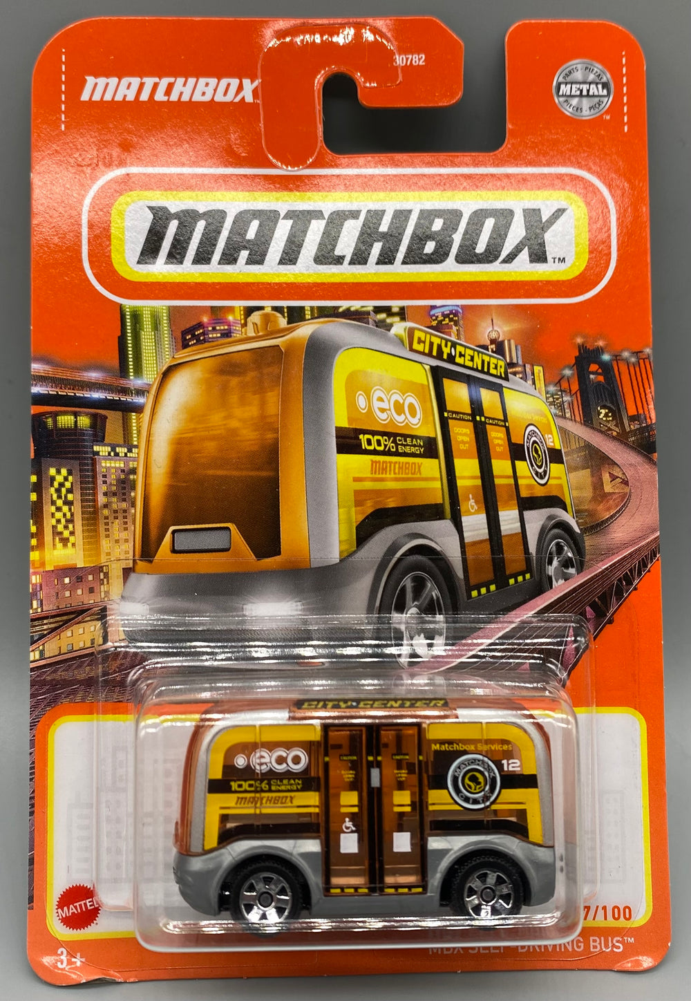 Matchbox Self-Driving Bus