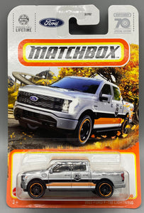 Matchbox 2022 Ford F-150 Lightning 70th Special Edition